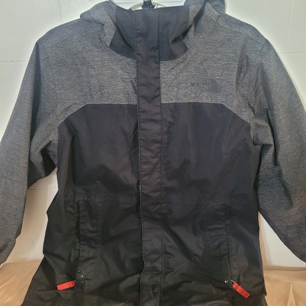 The North Face Kids Jacket - Gray and Black
